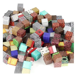🧲 SET DE CUBOS MAGNETICOS MINECRAFT (28PCS)🧲