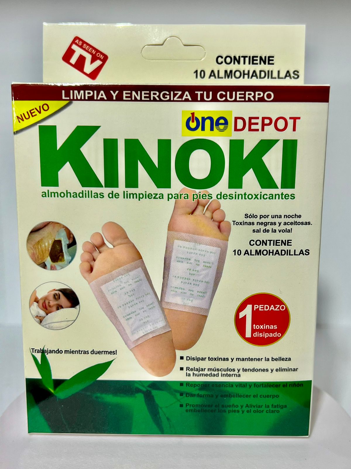 Parches KINOKI 3 Pack - ¡Paga 2 y lleva 3! Desintoxica Mientras Duermes 🌿