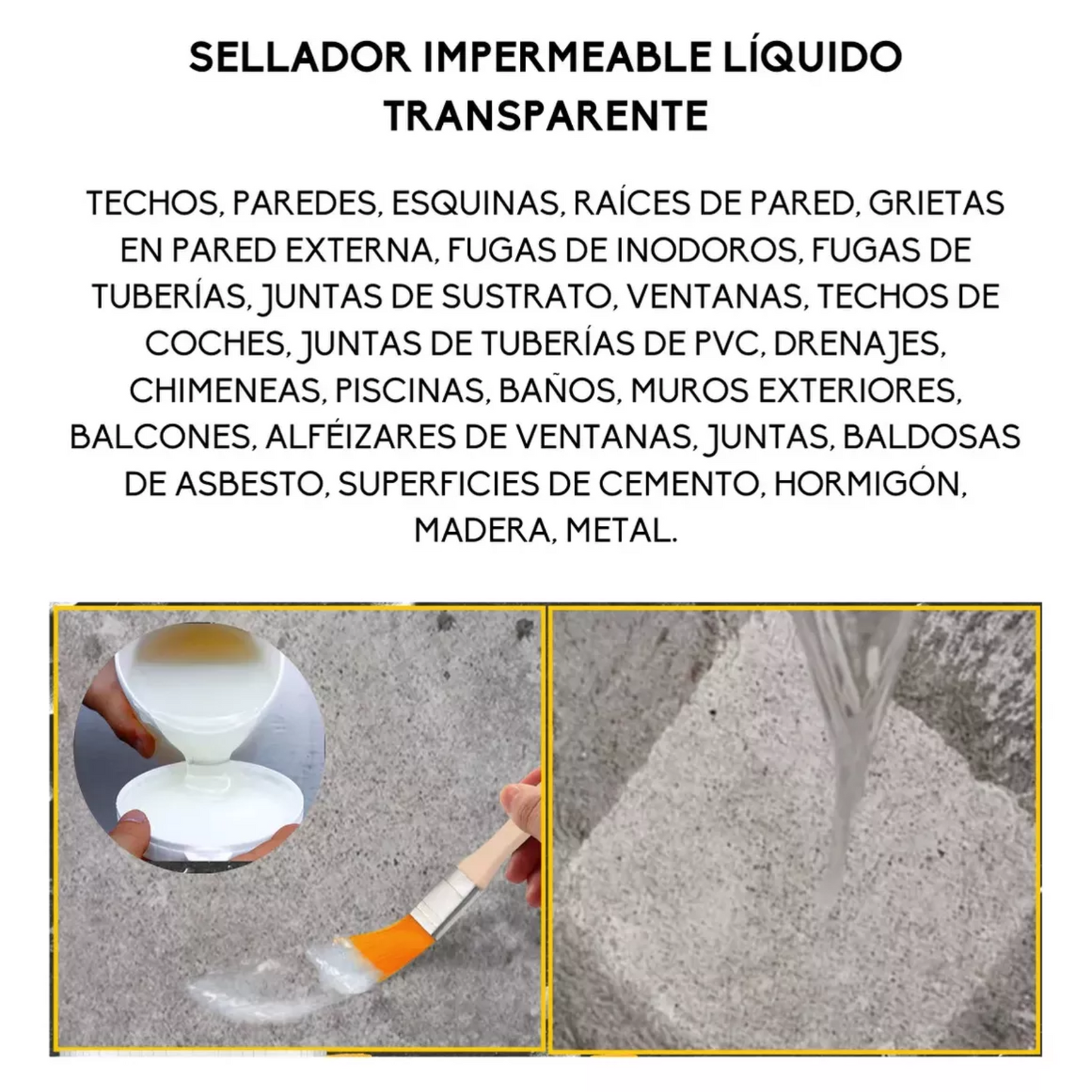 SELLADOR IMPERMEABLE TRANSPARENTE 300g