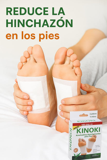 Parches KINOKI 3 Pack - ¡Paga 2 y lleva 3! Desintoxica Mientras Duermes 🌿