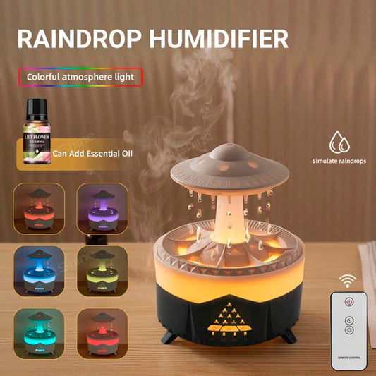 *HUMIDIFICADOR DIFUSOR DE AROMAS QUE SIMULA LLUVIA*